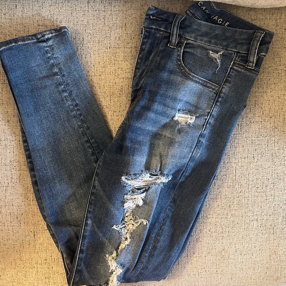 AMERICAN EAGLE SUPER HIGH RISE JEGGING